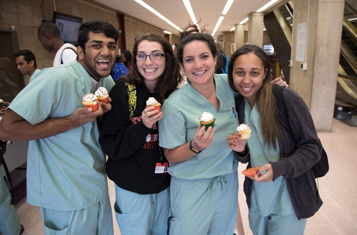 Rutgers Biomedical and Health Sciences with Cupcakes | Rutgers' 250th Birthday Celebration | November 10, 2016