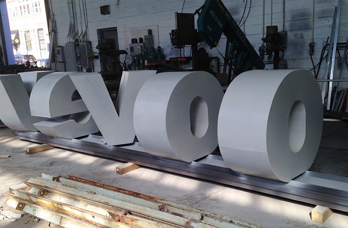 The letters in production