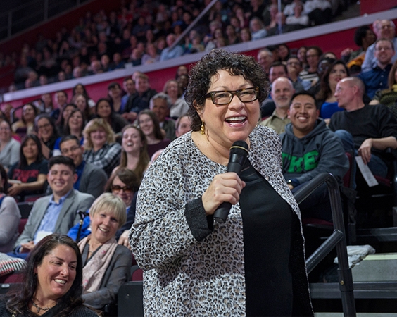 U.S. Supreme Court Justice Sonia Sotomayor at Rutgers