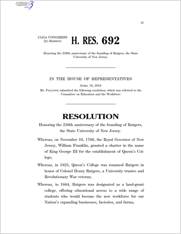 House Resolution 692