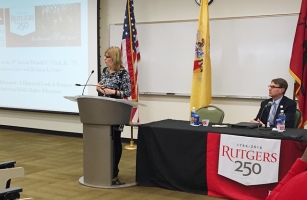 Lecture at Rutgers University–Camden