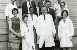 New Jersey Medical School personnel in early 1970s