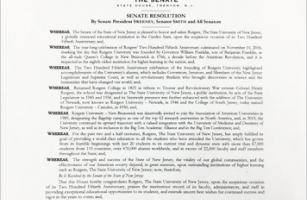 Senate Proclamation