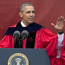 President Barack Obama Gives the 250th Anniversary Commencement Address