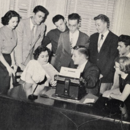 Gleaner from yearbook Gleaner from yearbook
