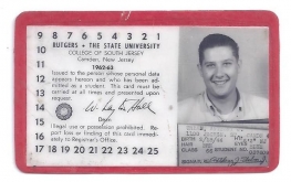 Tony Urban student ID