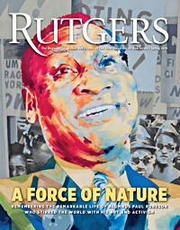 Latest Rutgers Magazine cover